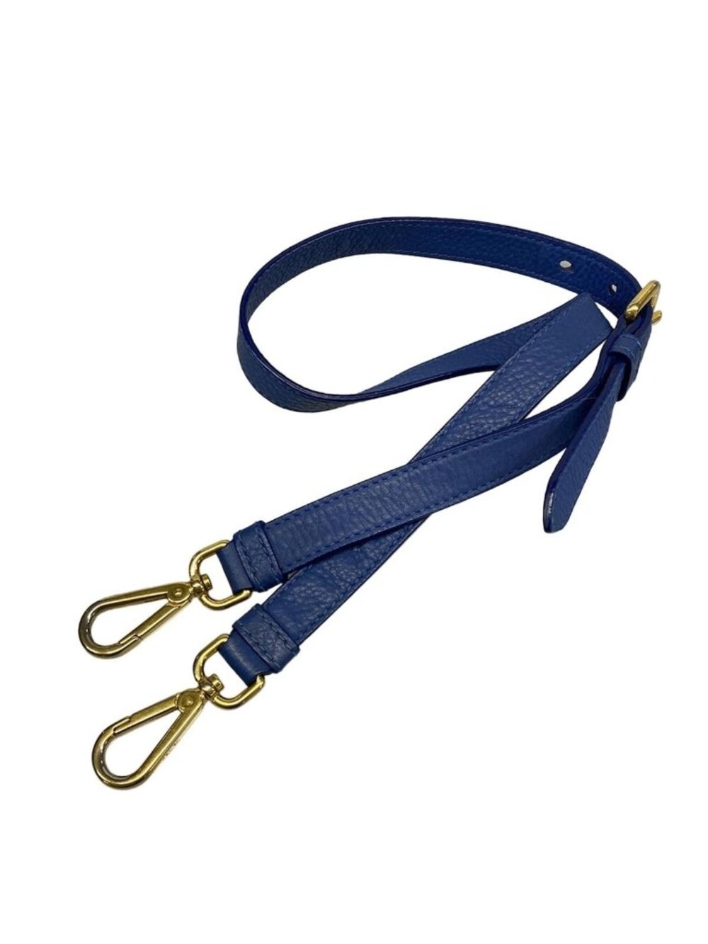 Prada Tote Blue Leather Tag - Picture 8 of 15